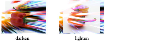 画像の合成例darken,lighten